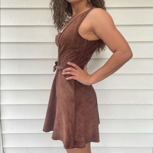 🐻Suede Genuine Leather Dress🐻